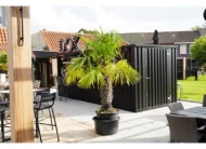 Conteneur bar démontable 6×2 XL RAL 9005 & RAL 7016