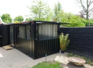 Conteneur bar démontable 6×2 XL RAL 9005 & RAL 7016