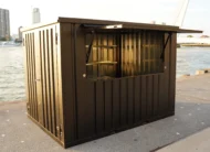 Conteneur bar démontable 3×2 XL RAL 9005