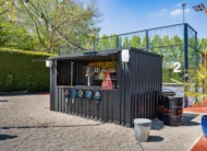 Conteneur bar démontable 4×2 XL RAL 7016