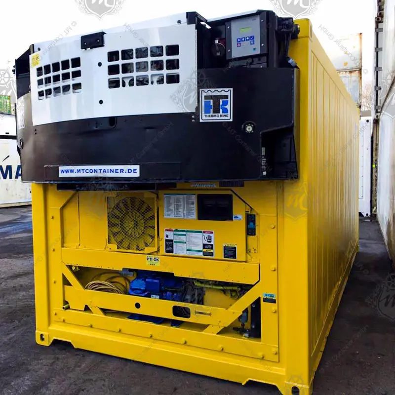 Conteneur frigorifique de 20 pieds  avec groupe électrogène