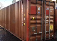 Conteneur maritime High Cube de 40 pieds